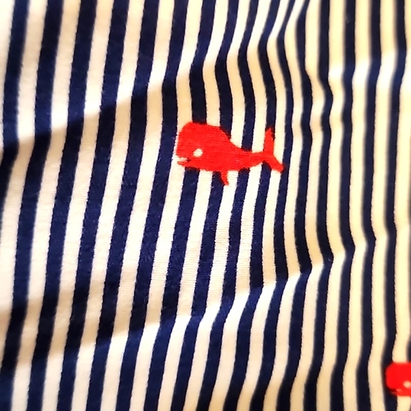 Men's XL Exist Swim Trunks Whales Stripes - Picture 2 of 8